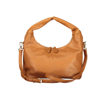 Mario Valentino Brown Polyurethane Women's Bag