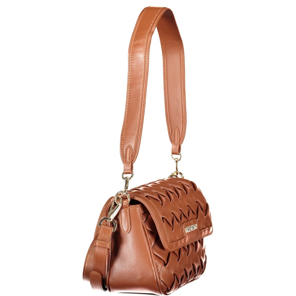 Mario Valentino Brown Polyurethane Women's Bag