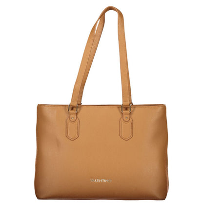 Mario Valentino Brown Polyurethane Women's Bag