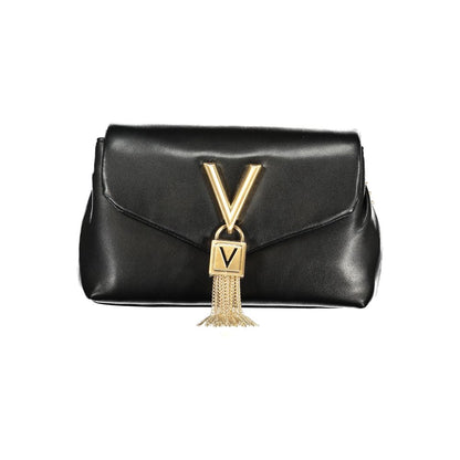Mario Valentino Nero Polyurethane Woman Shoulder Bag