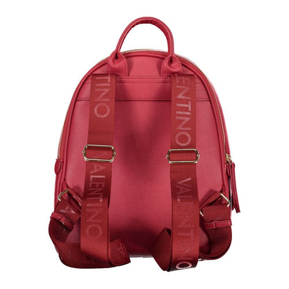 Mario Valentino Rosso Polyurethane Womens Backpack