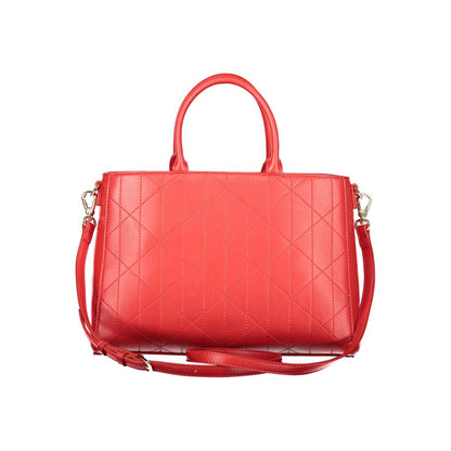 Mario Valentino Rosso Polyurethane Women's Bag