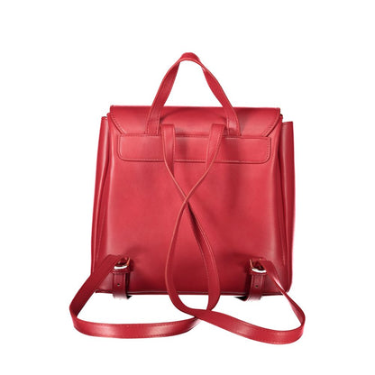 Mario Valentino Rosso Polyurethane Women's Bag