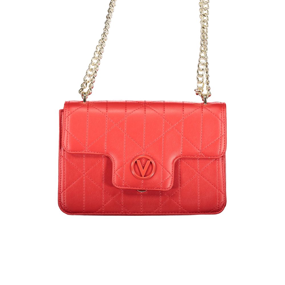 Mario Valentino Rosso Polyurethane Women's Bag