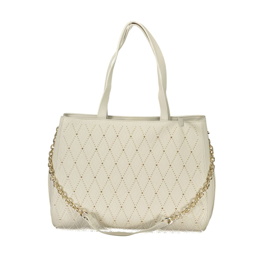 Mario Valentino White Polyurethane Women's Bag