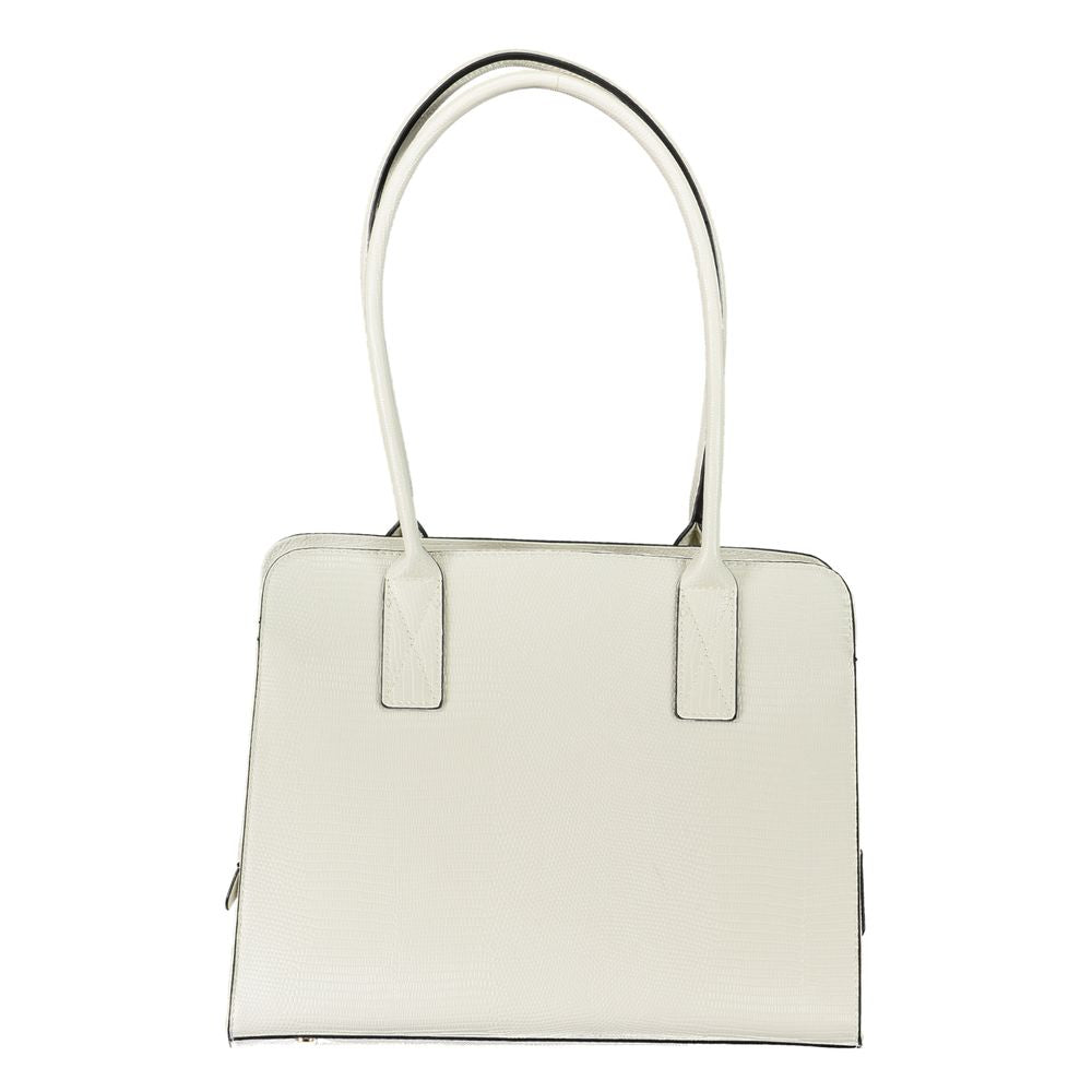 Mario Valentino White Polyurethane Womens Bag