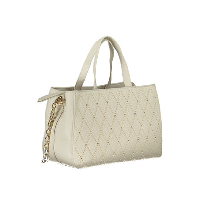 Mario Valentino White Polyurethane Women's Bag