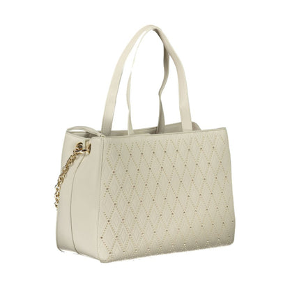 Mario Valentino White Polyurethane Women's Bag