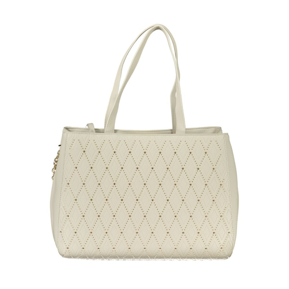 Mario Valentino White Polyurethane Women's Bag
