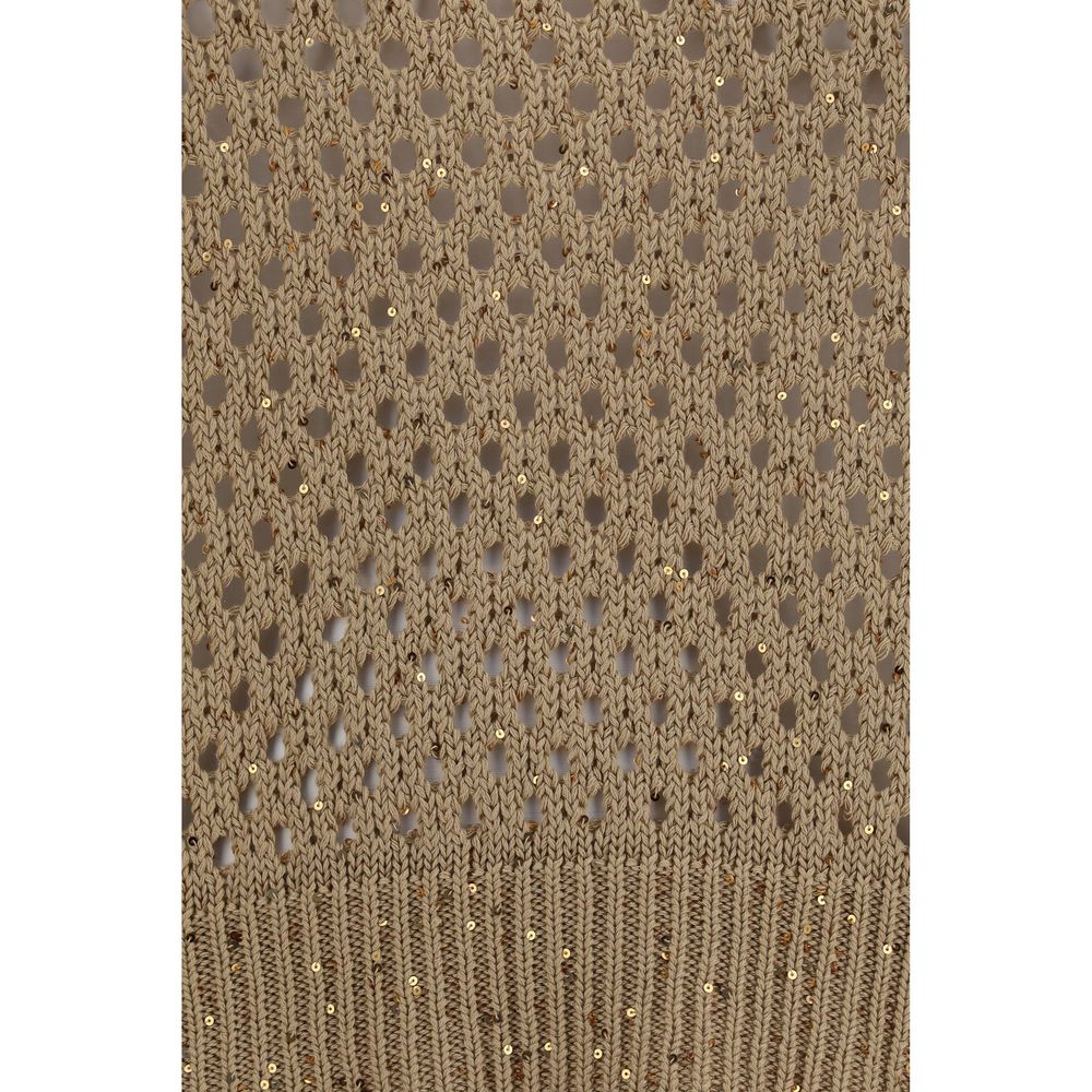 Max Mara Beige Cotton Sweatshirt