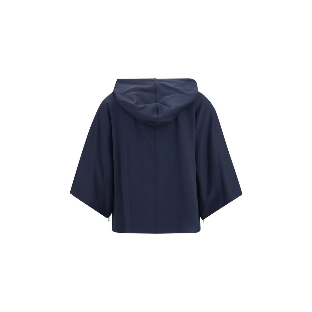 Max Mara Blue Polyamide Sweatshirt