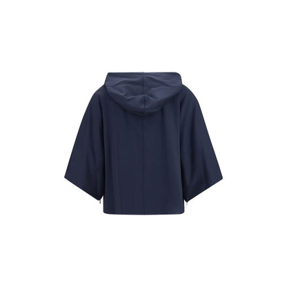 Max Mara Blue Polyamide Sweatshirt