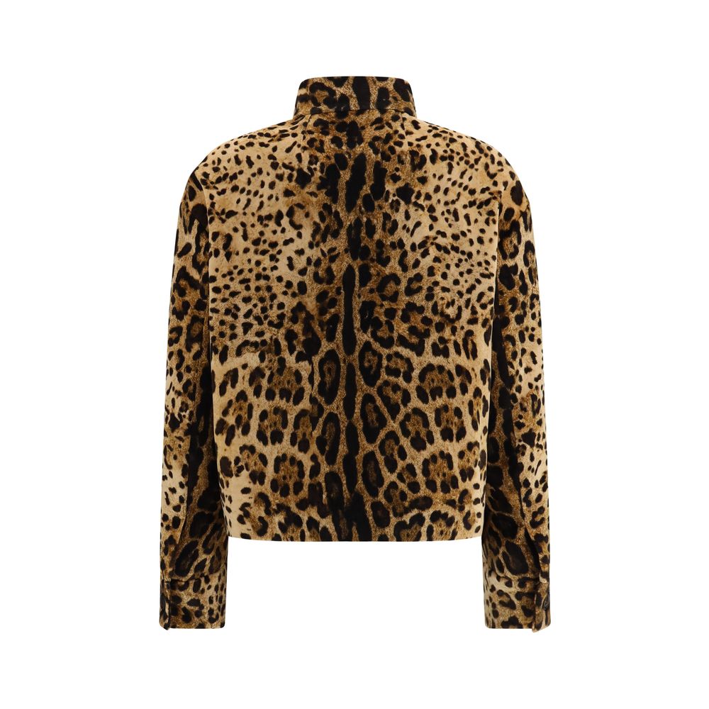 Max Mara Brown Cotton Full-Length Jacket