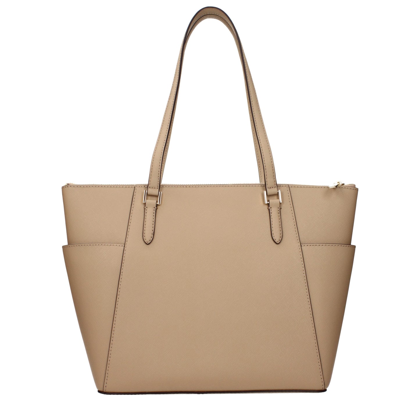 Michael Kors Beige Leather Shoulder Bag