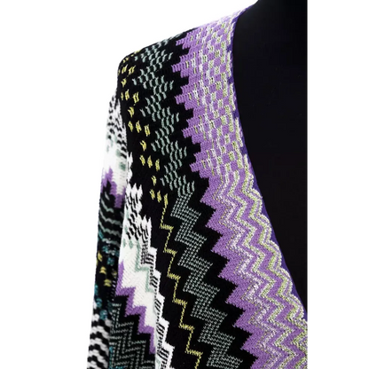 Missoni Multicolor Wool Women Poncho