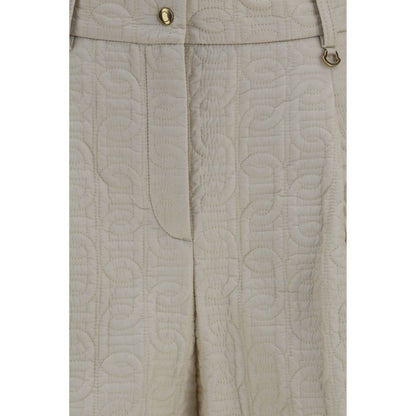 Moncler Beige Polyamide Bermuda Shorts