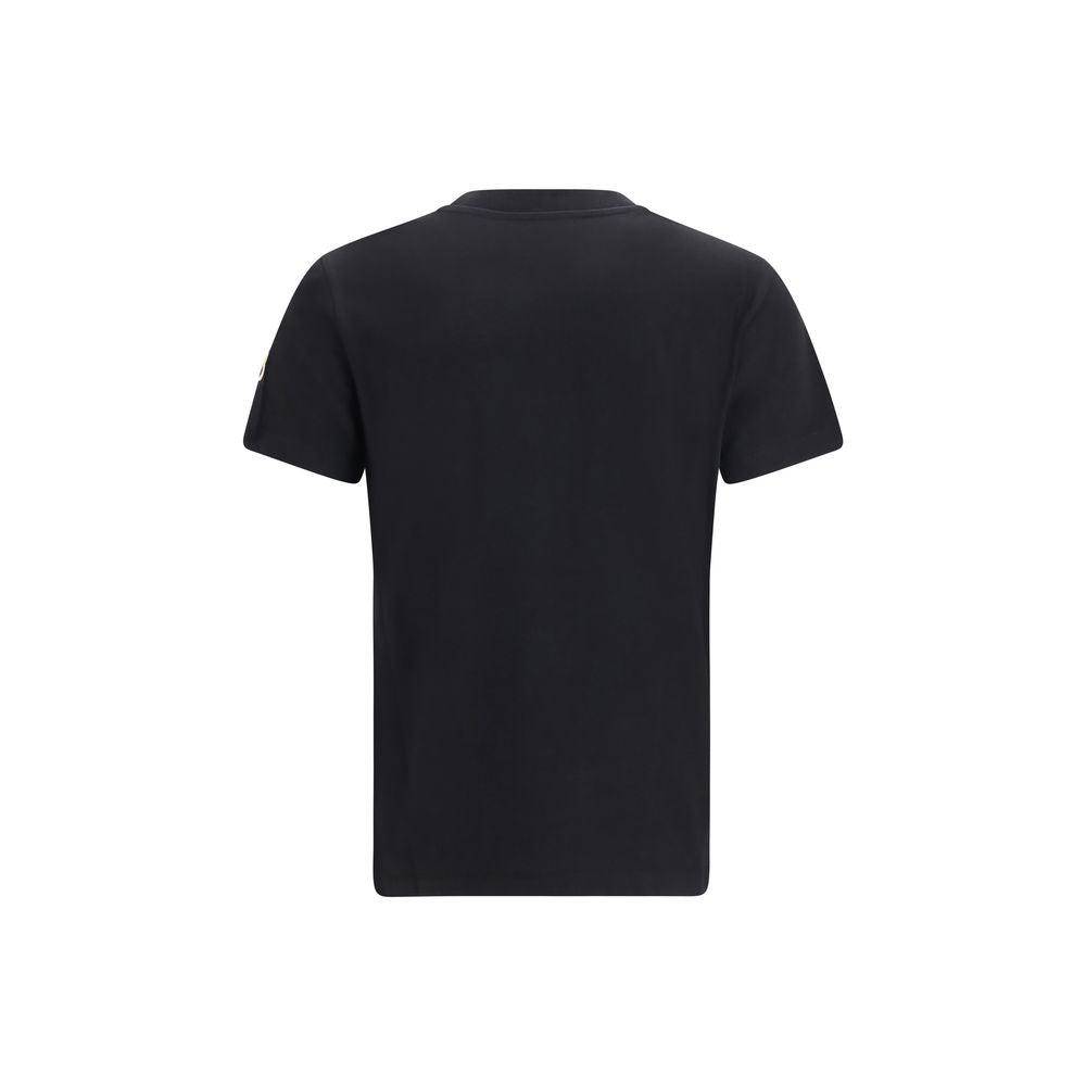 Moncler Black Cotton T-Shirt