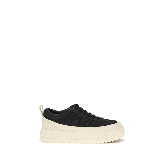 Moncler Black Polyamide Athletic Sneakers