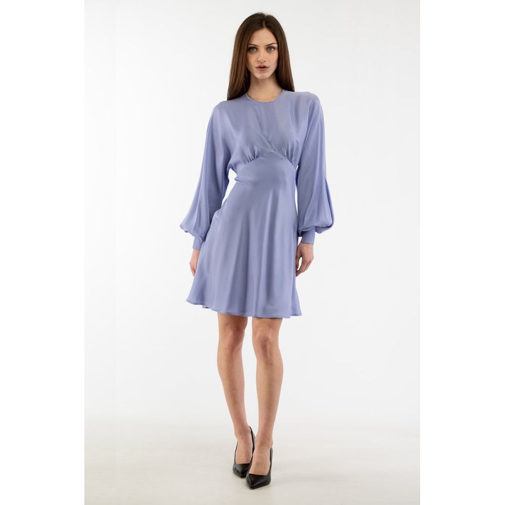 Moschino Purple Marabou Casual Dress
