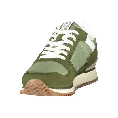 Napapijri Green Polyurethane Men's Sneaker