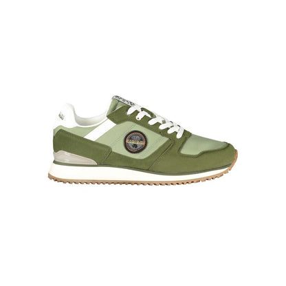 Napapijri Green Polyurethane Men's Sneaker