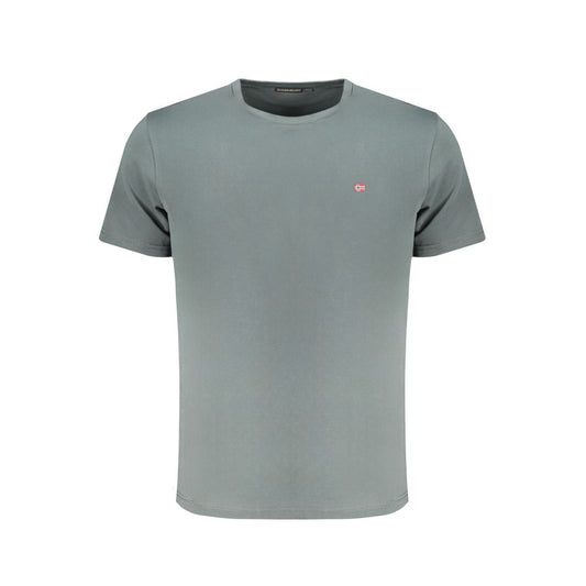 Napapijri Verde Cotton Men T-Shirt