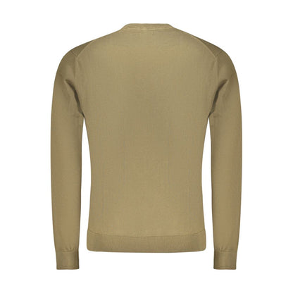 Napapijri Verde Cotton Men's Long-Sleeve Shirt