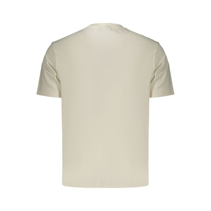 Napapijri White Cotton Men's T-Shirt