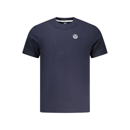 North Sails Blue Cotton Men's T-Shirt