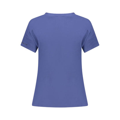 North Sails Blue Cotton Women T-Shirt