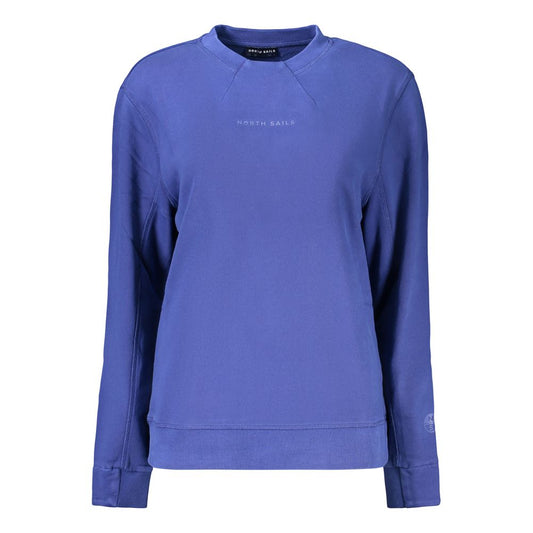 North Sails Blue Cotton Women's Sweatshirt