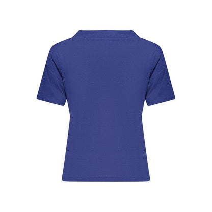North Sails Blue Viscose Woman T-Shirt