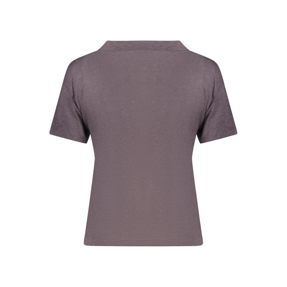 North Sails Gray Viscose Women T-Shirt