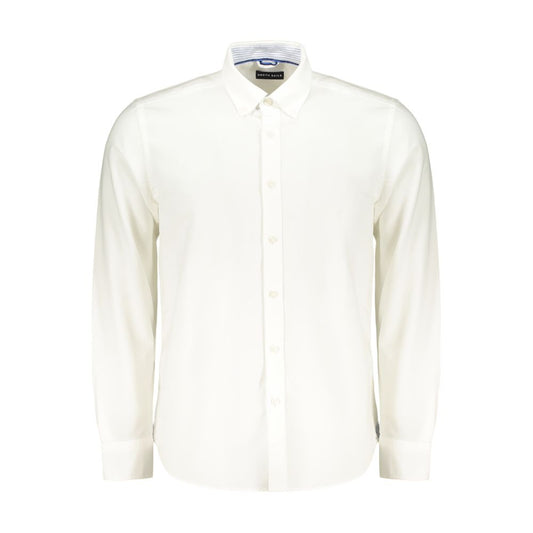 North Sails White Cotton Men's Shirt