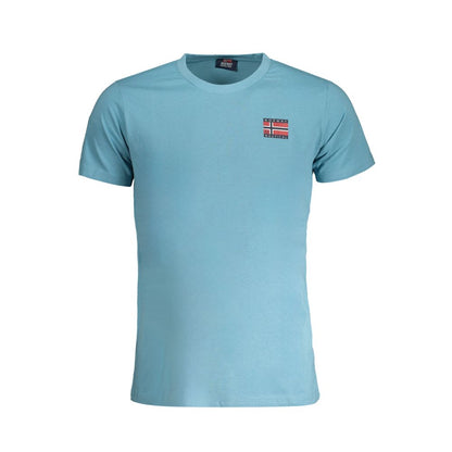 Norway 1963 Azzurro Cotton Men T-Shirt