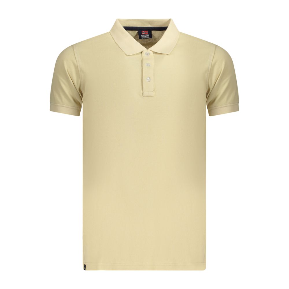 Norway 1963 Beige Cotton Men's Polo