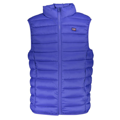 Norway 1963 Blu Poliammide Men Vest