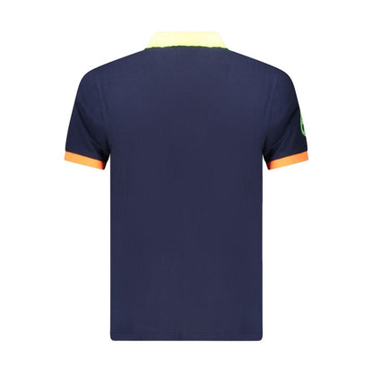 Norway 1963 Blue Cotton Men's Polo Shirt