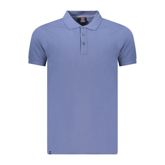 Norway 1963 Blue Cotton Men's Polo Shirt