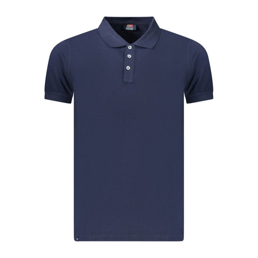 Norway 1963 Blue Cotton Men's Polo