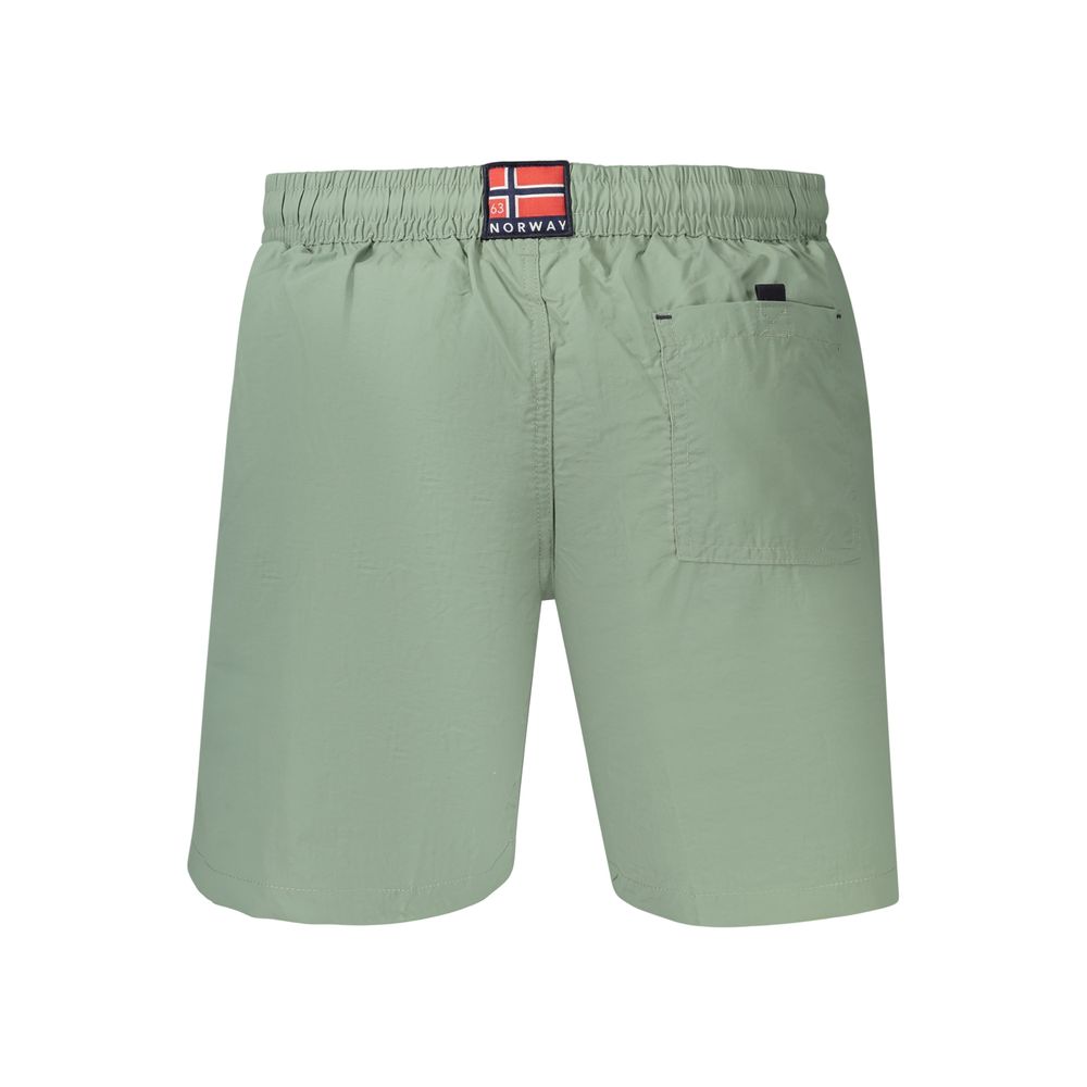Norway 1963 Green Poliammide Men's Swimwear