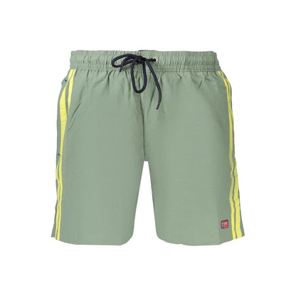Norway 1963 Green Poliammide Men's Swimwear