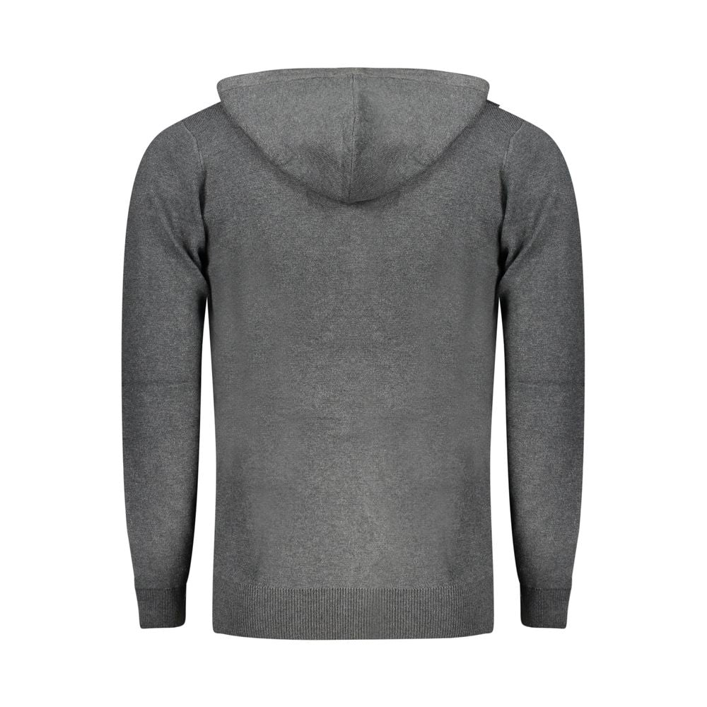 Norway 1963 Grigio Poliammide Men's Cardigan