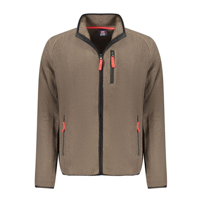 Norway 1963 Marrone Polyester Men Sweatshirt