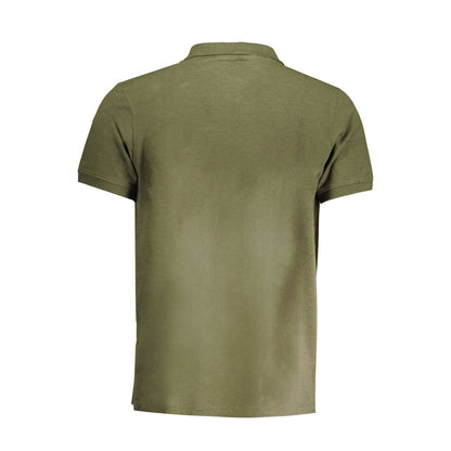 Norway 1963 Verde Cotton Mens Polo Shirt