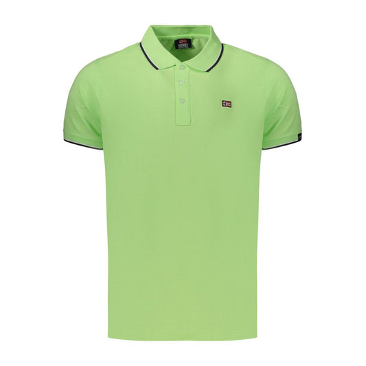 Norway 1963 Verde Cotton Men's Polo