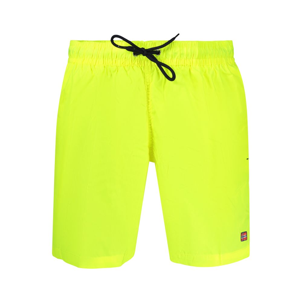 Norway 1963 Yellow Polyamide Men's Swimwear