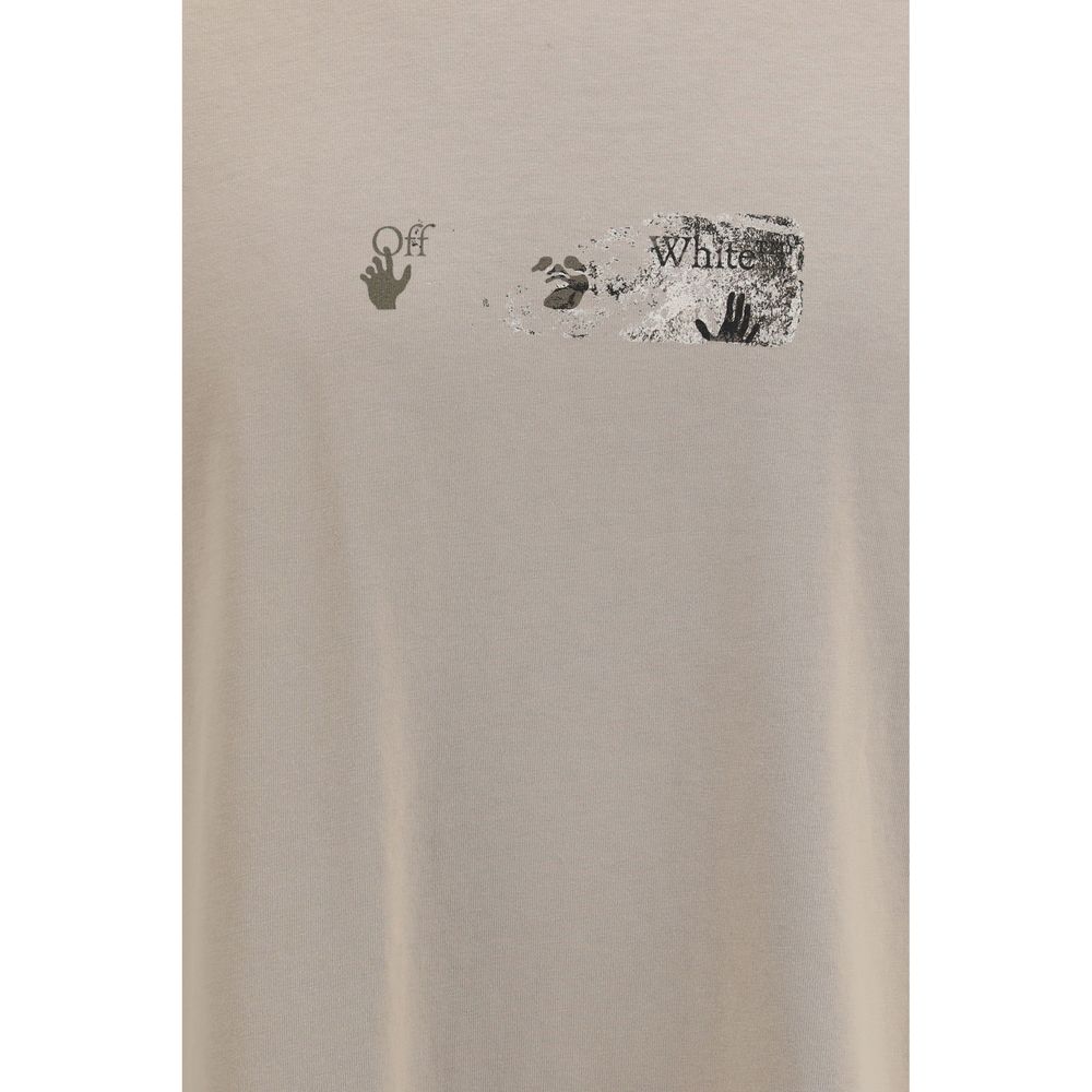 Off-White Beige Cotton Sportswear