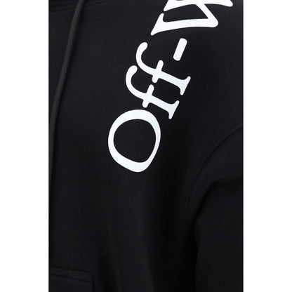 Off-White Black Cotton Sweatshirt