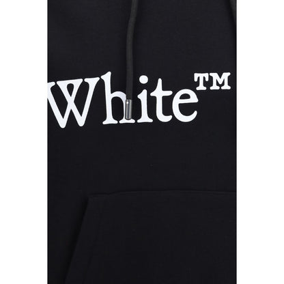 Off-White Black Cotton Sweatshirt